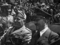 background: Hitler and Mussolini