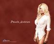 background: Pamela Anderson