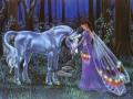 background: Unicorn & Fairy
