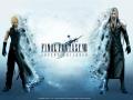 background: Cloud Strife & Sephiroth - Final Fantasy VII Advent Children