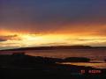 background: Sunset Over Bailey Island, Maine