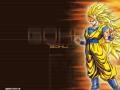 background: Goku SS3
