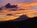 background: Popocatepetel - Mexican Volcano