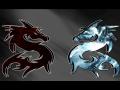 background: Fire and Ice Dragons