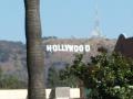 background: Hollywood Sign From my Car