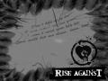 background: Rise Against