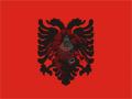background: albanian gang flag