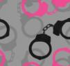 background: Girl handcuffs